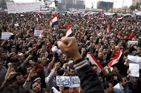 Demonstrasi di Mesir menuntut pemerintahan militer segera lengser - ảnh 1
